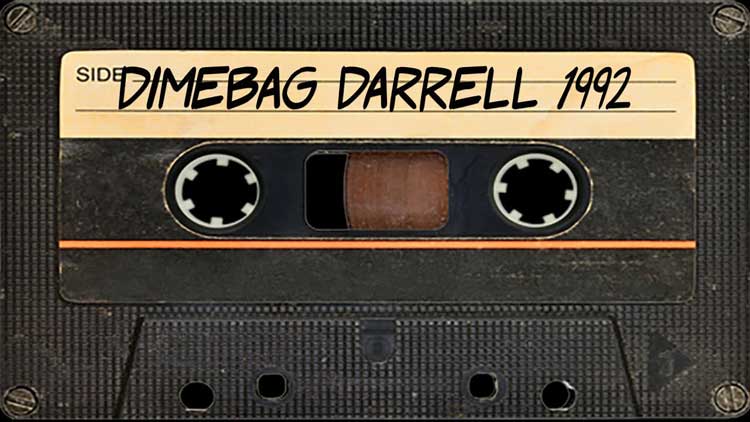 Dimebag Darrell - Lucky for us, Dimebag never believed this