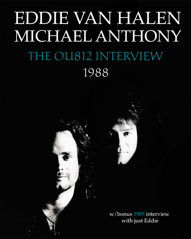 Eddie Van Halen and Michael Anthony 1988 interview